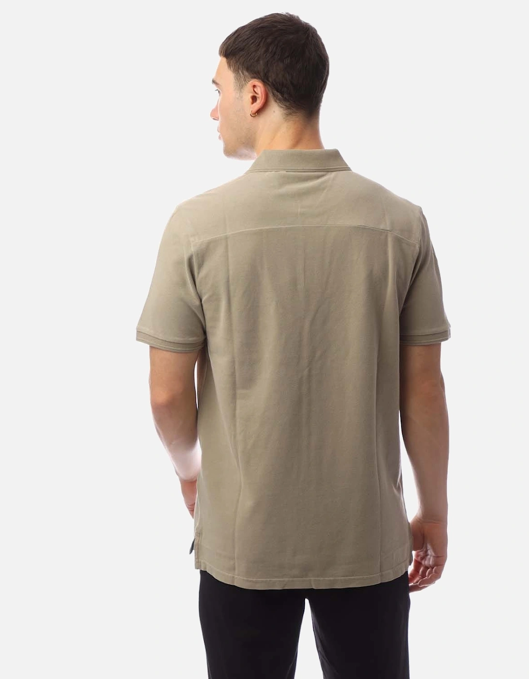 Plain Natural Dye Polo Shirt