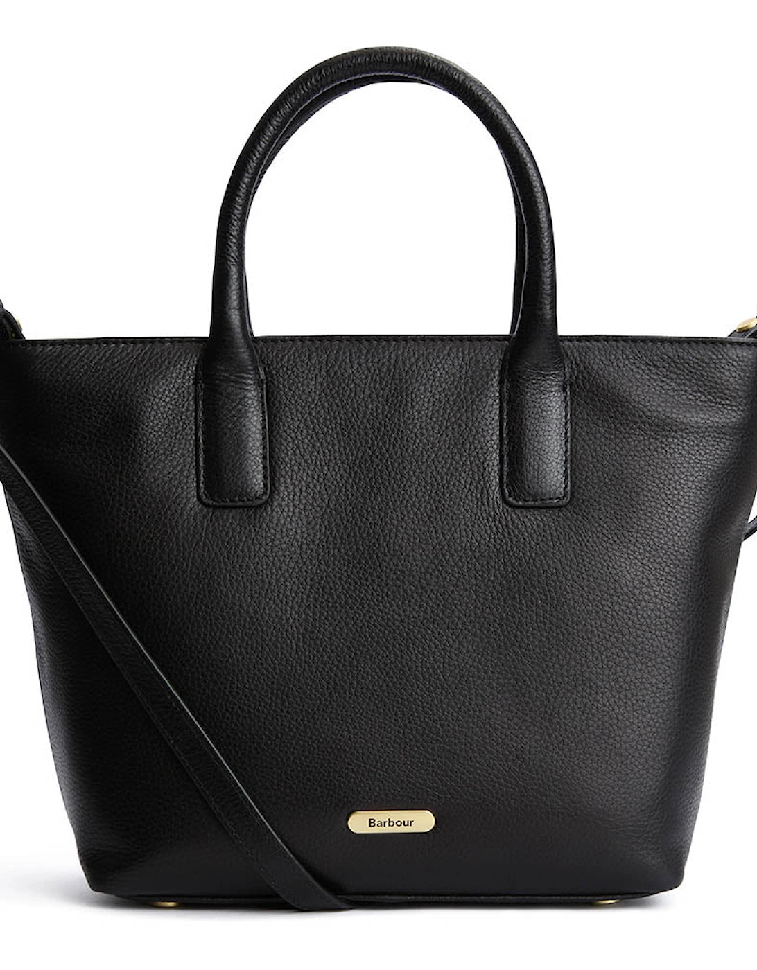 Birch Womens Leather Tote Bag - Black, 2 of 1
