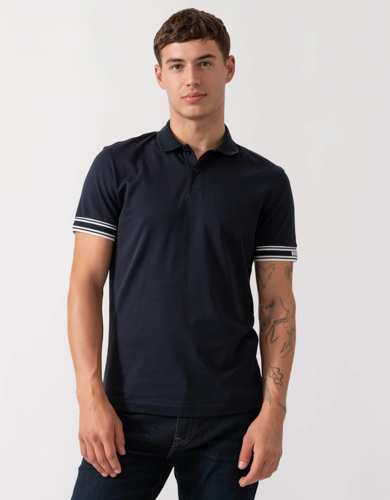 BOSS Green Zone Mens Polo Shirt - Dark Blue 403