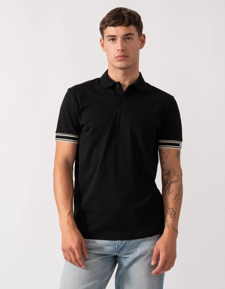 BOSS Green Zone Mens Polo Shirt - Black 002