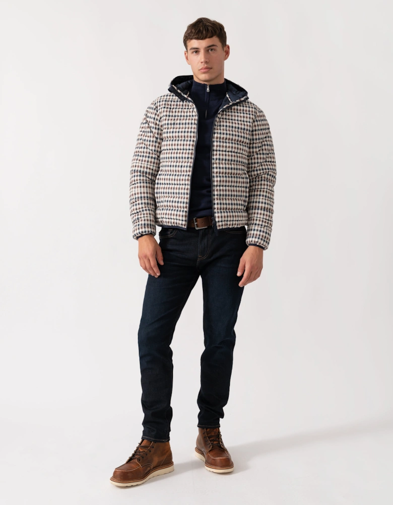 Mens Hooded 100Gsm Jacket - Club Check 28