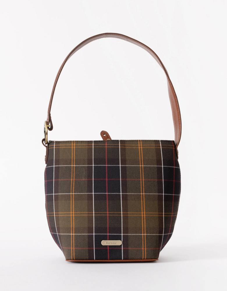 Cedar Womens Tartan Bucket Bag - Classic Tartan