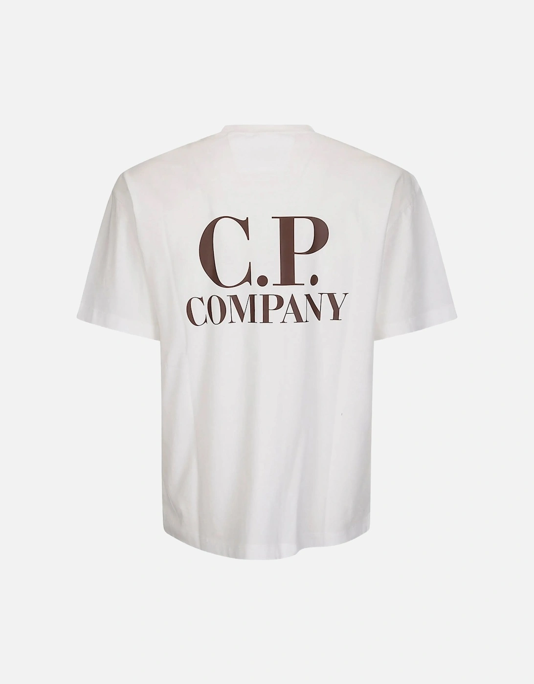 30/1 Patch Cotton T-Shirt White