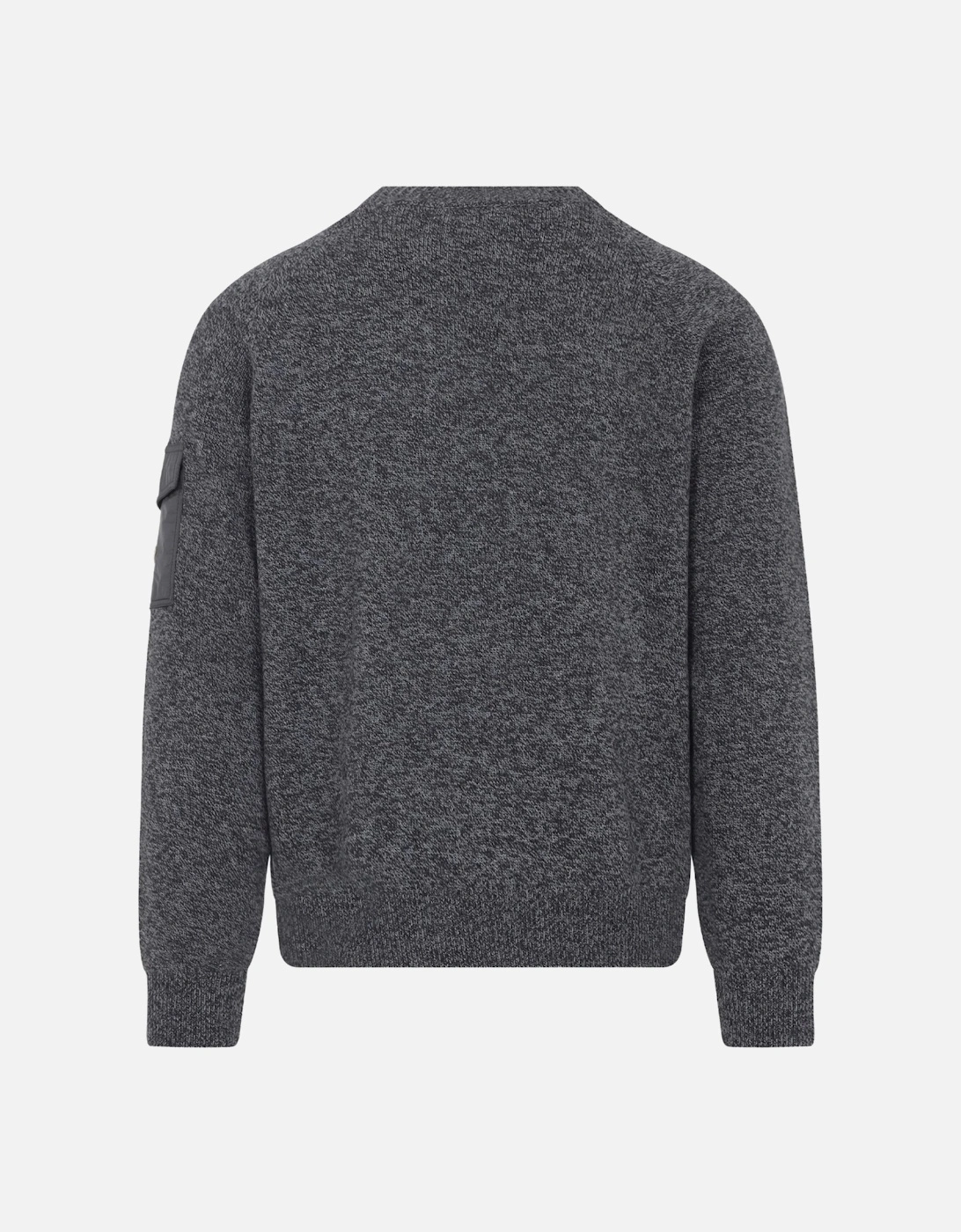 Pocket Detail Sweater Grey