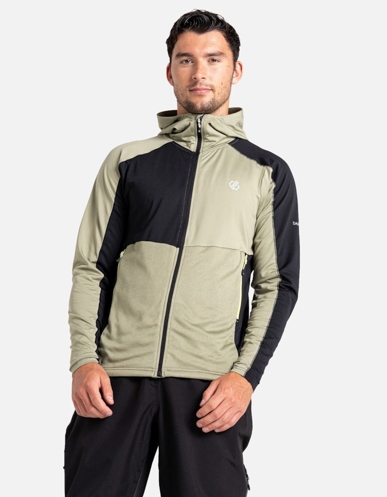 Mens Assimilate Core Stretch Hooded Midlayer