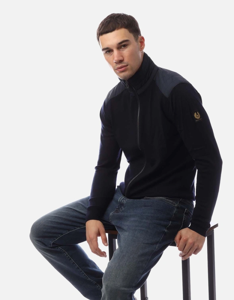 Kelby Zip Cardigan