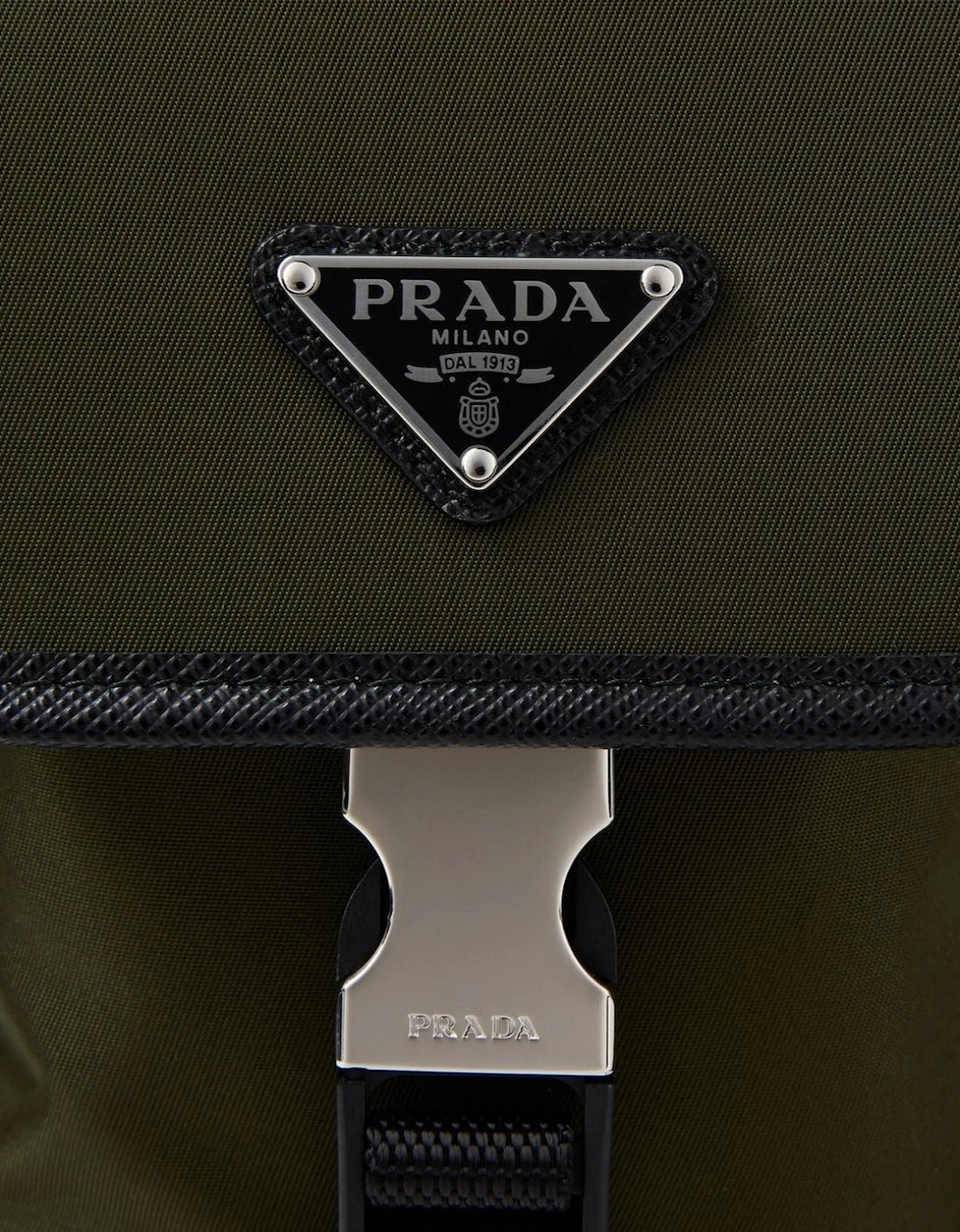 Utility Cross Body Bag in Military Green