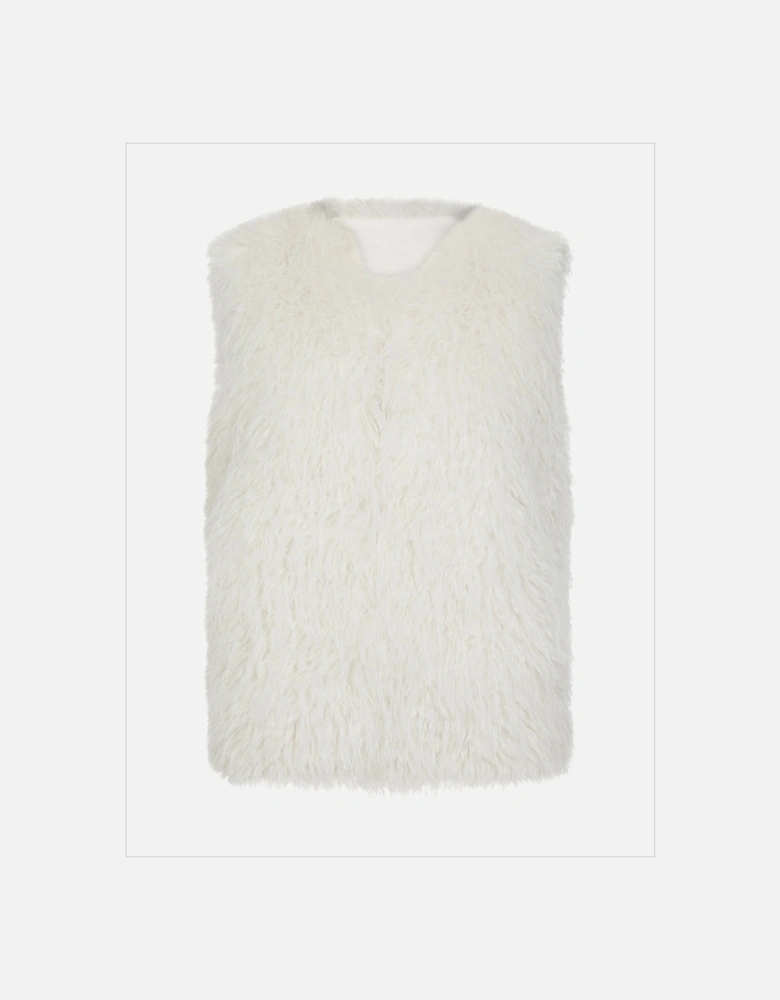 Scandi Gilet In Cream