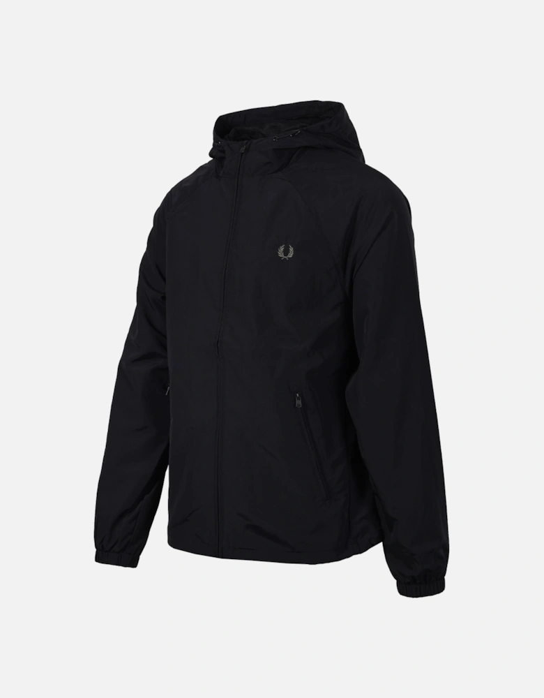 Hooded Shell Jacket Black