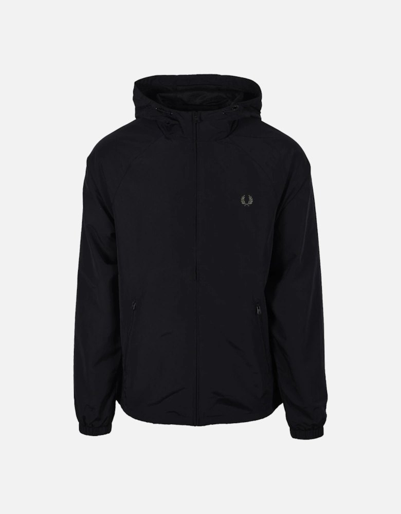 Hooded Shell Jacket Black
