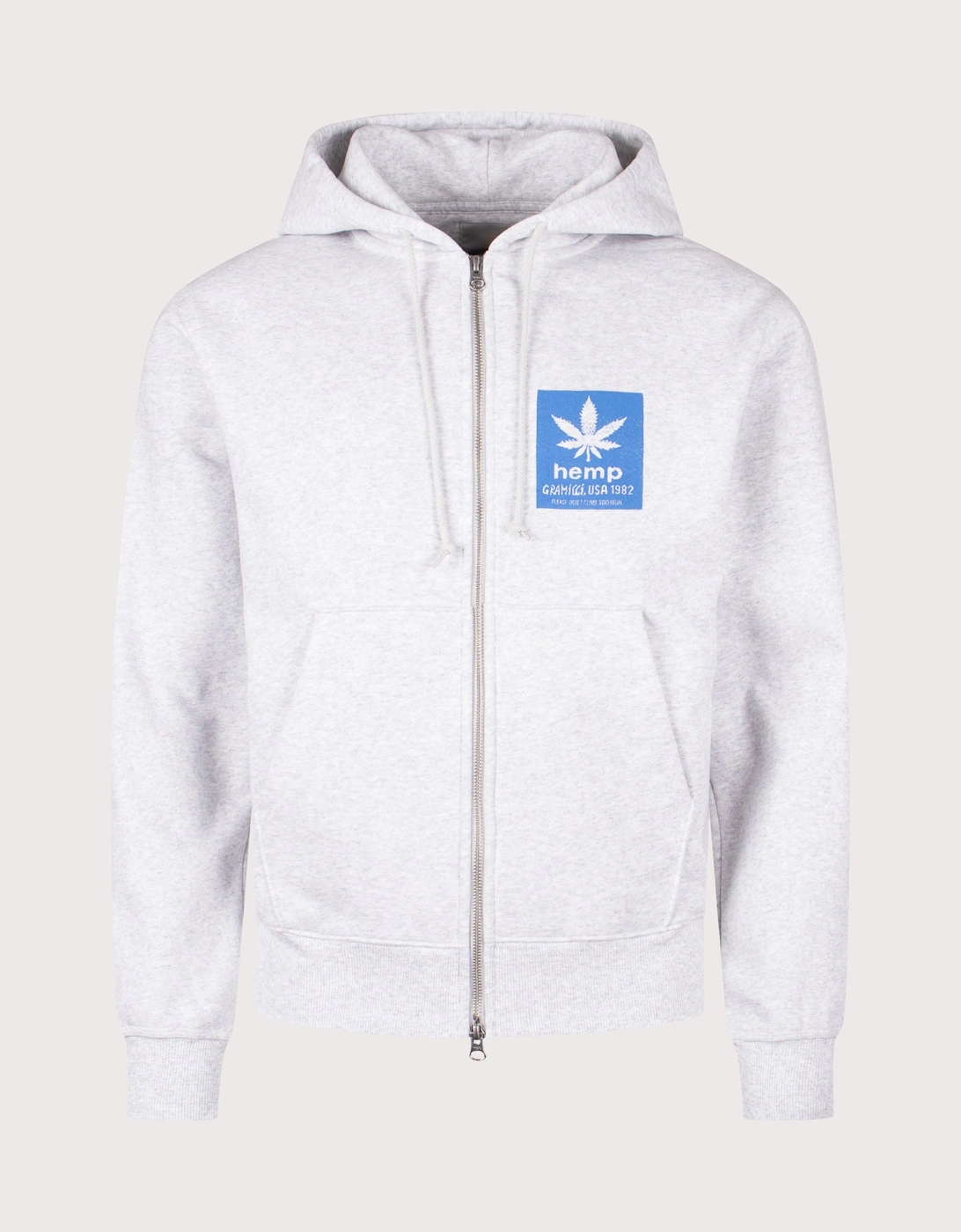 Hemp Zip Through Hoodie