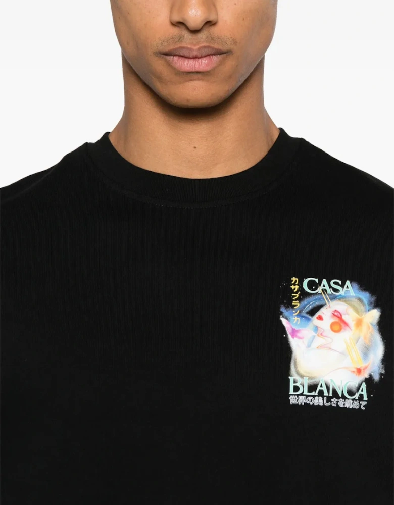 Galactic Connection T-Shirt Black