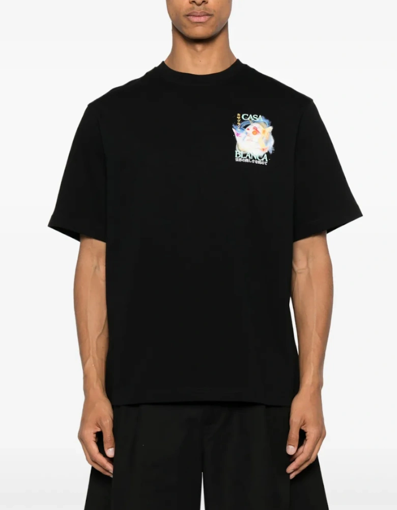 Galactic Connection T-Shirt Black