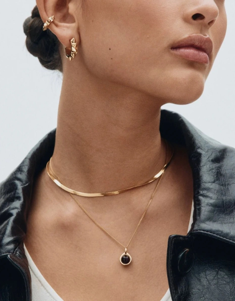 Peak ear cuff gold