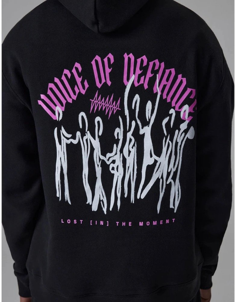 Neighbourhood [Lost In The Moment] Hoody Black