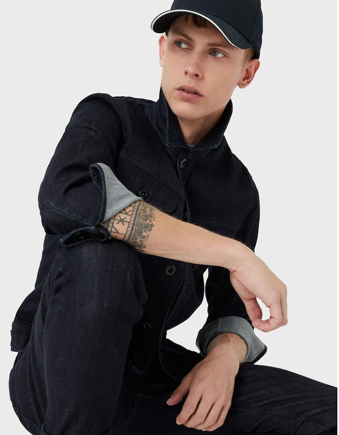 Denim Jacket - Mens Denim Jacket