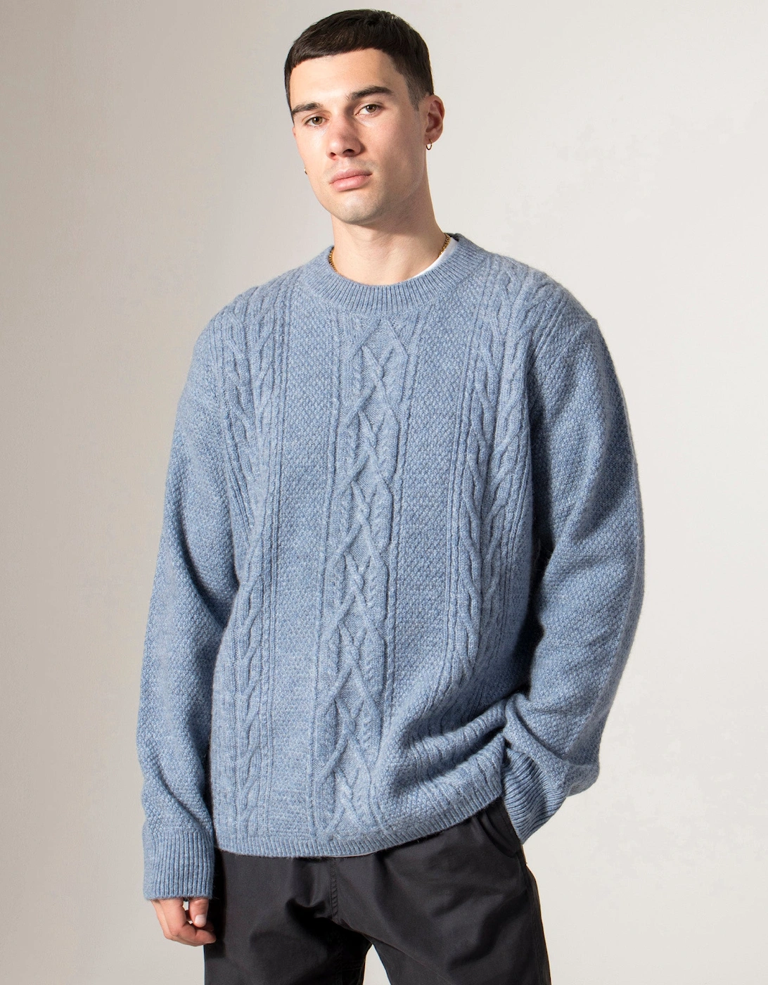Relaxed Fit Hyatt Crew Jumper