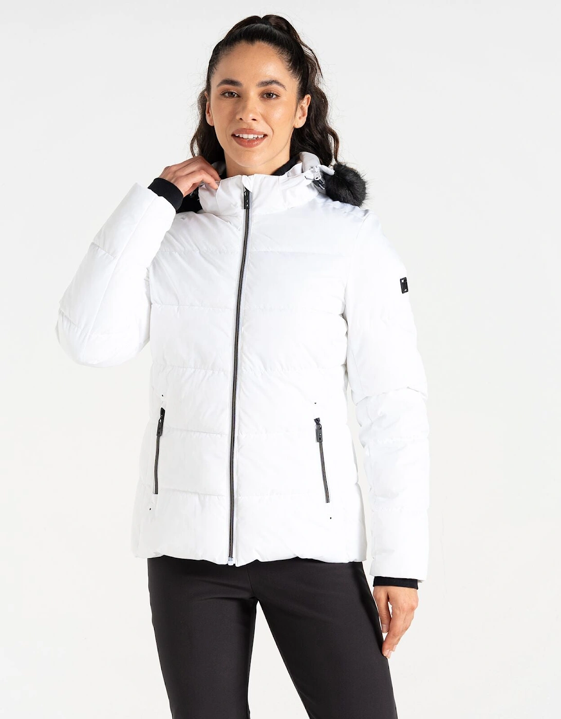 Womens Glamorize V X Swarovski Ski Jacket, 2 of 1