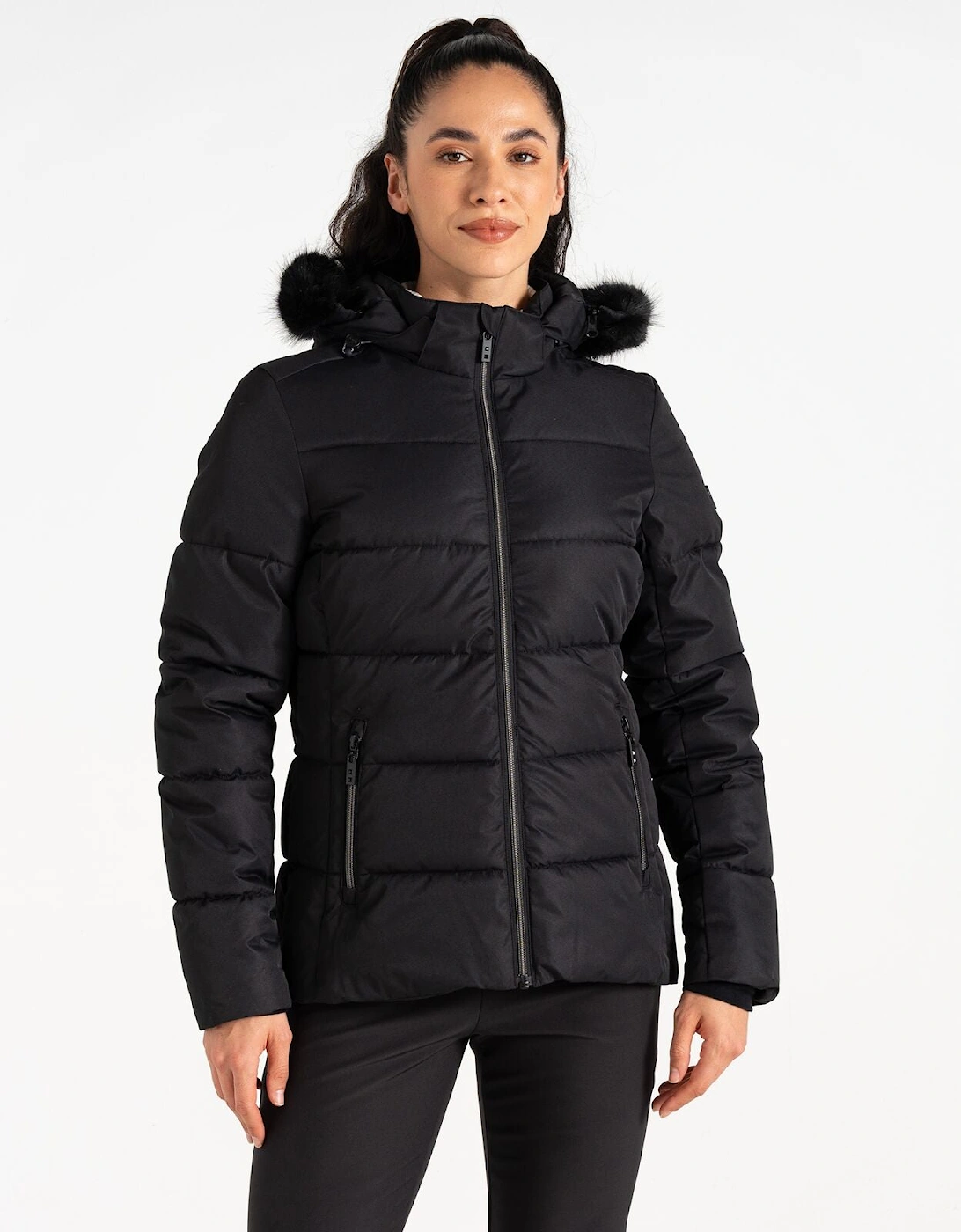 Womens Glamorize V X Swarovski Ski Jacket, 2 of 1