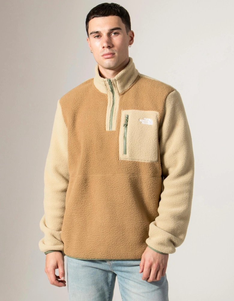 Yumiori Quarter Zip Fleece Sweatshirt