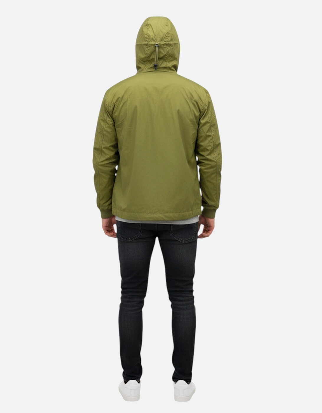 Toplook Mens Showerproof Jacket Relax Fit Lightweight Hooded Windbreaker Coat