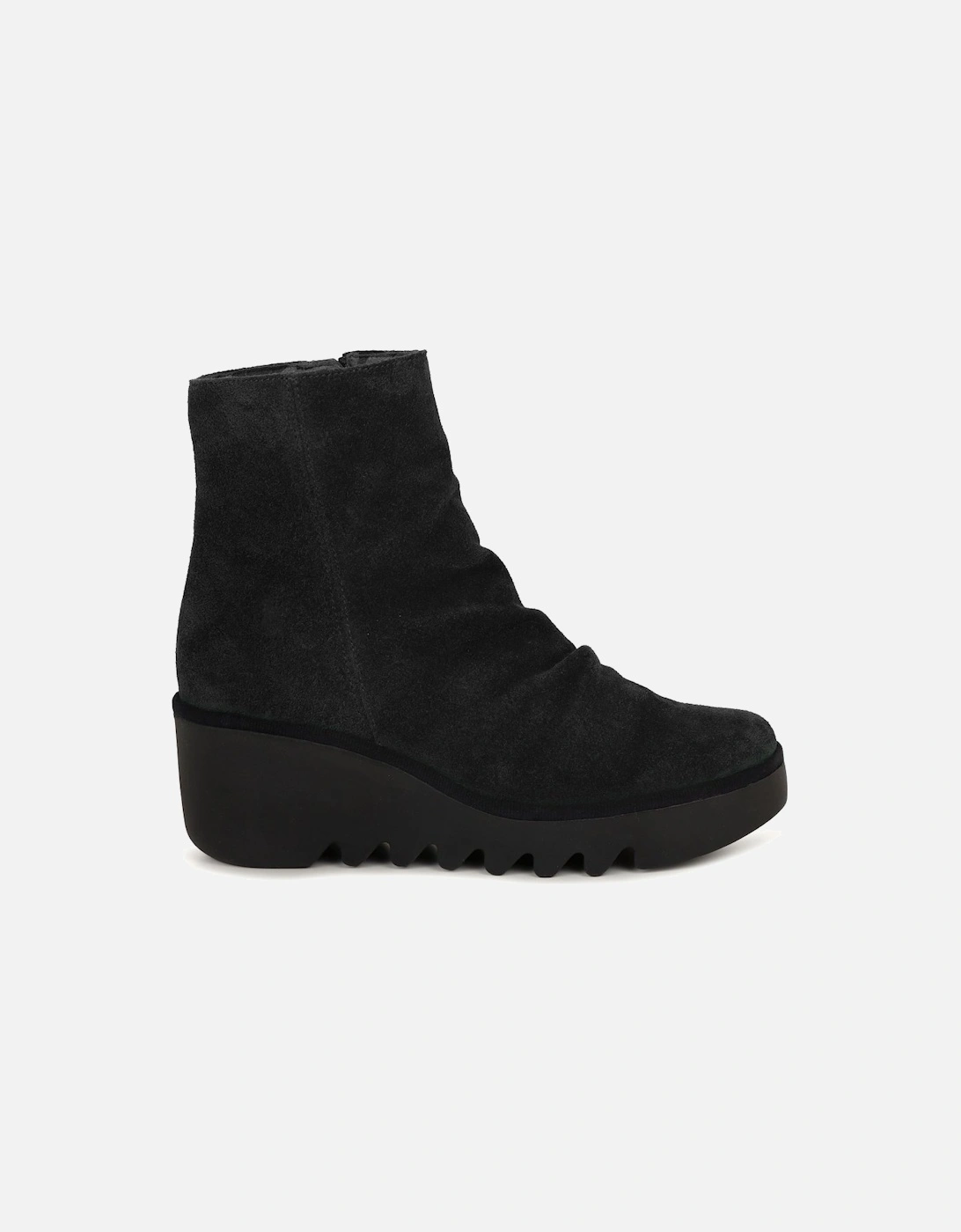 Bann Womens Wedge Heel Ankle Boots
