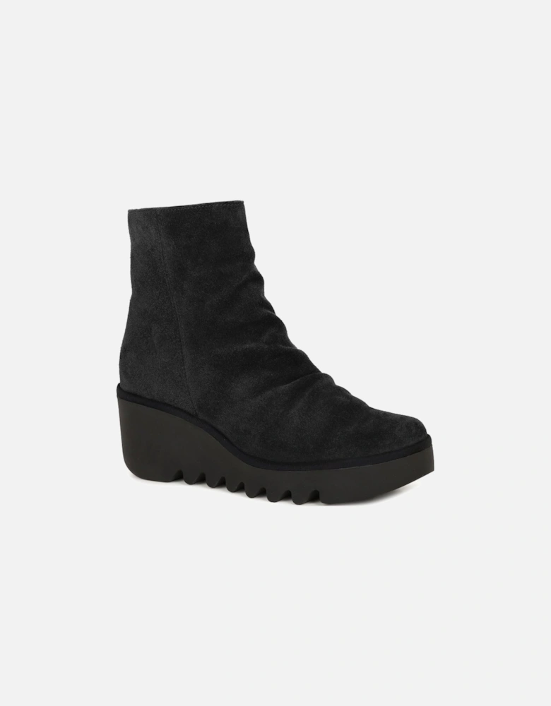 Bann Womens Wedge Heel Ankle Boots