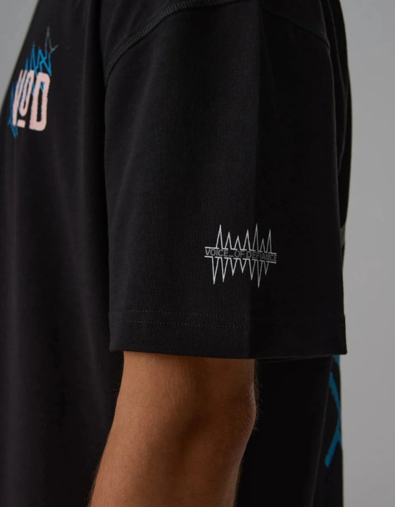 White Lines [Y25VOD] T-Shirt Black