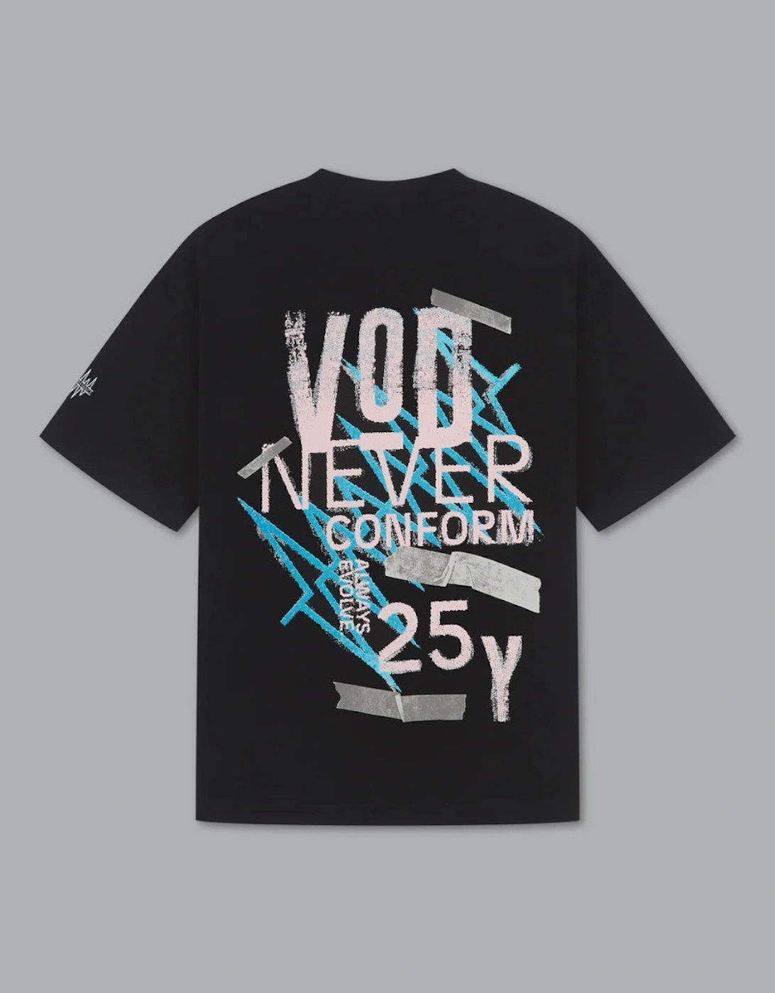 White Lines [Y25VOD] T-Shirt Black