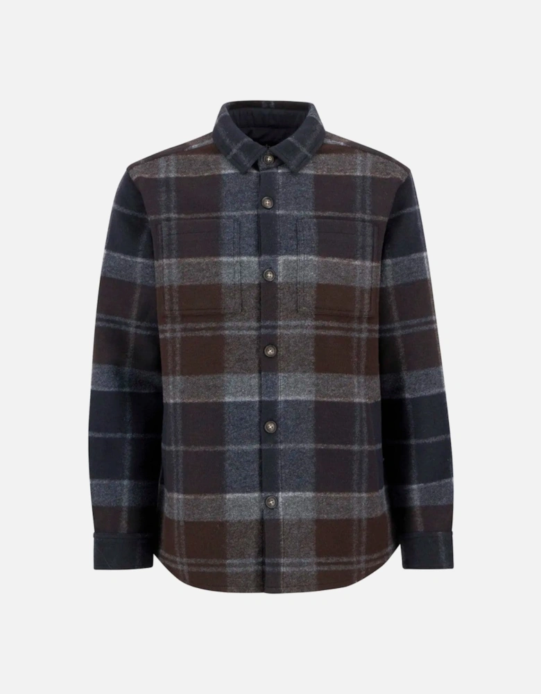 Chapter Check Overshirt TN38  Midnight Oak Tartan
