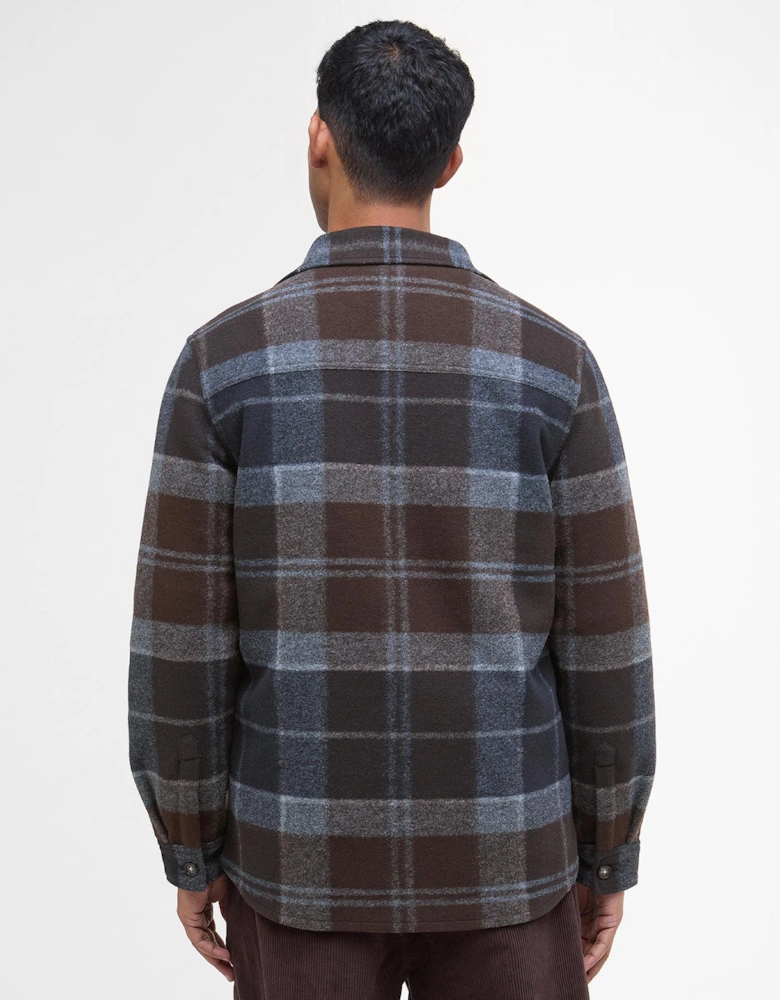 Chapter Check Overshirt TN38  Midnight Oak Tartan