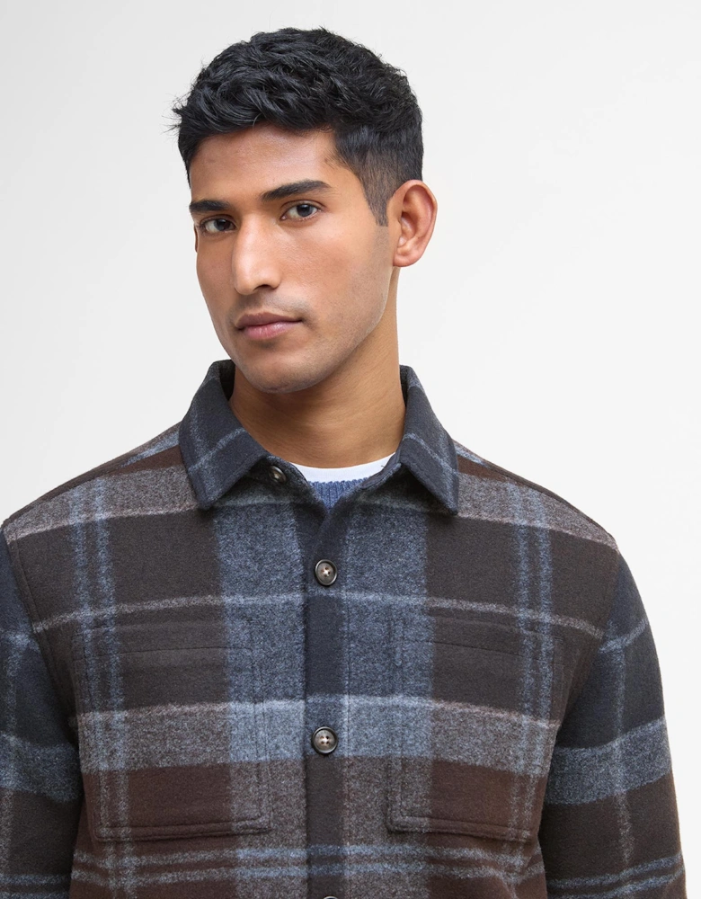 Chapter Check Overshirt TN38  Midnight Oak Tartan