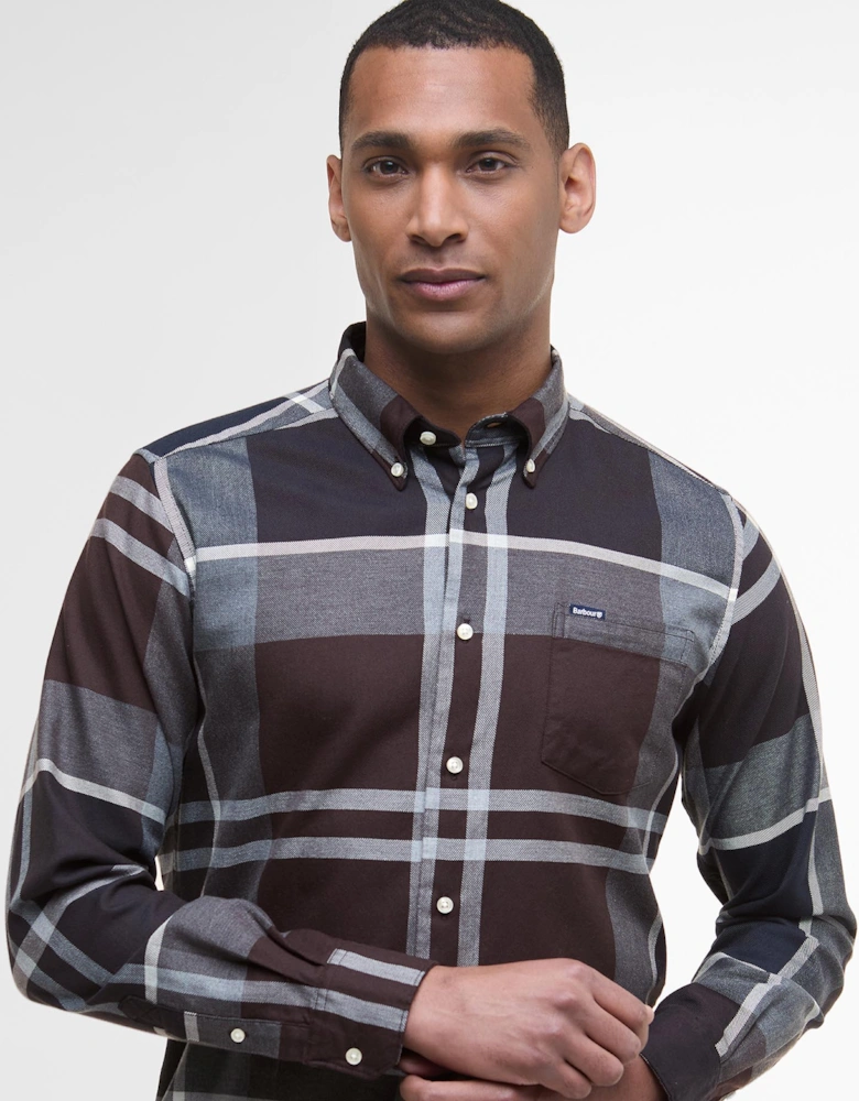 Dunoon  TF Shirt TN38  Midnight Oak Tartan