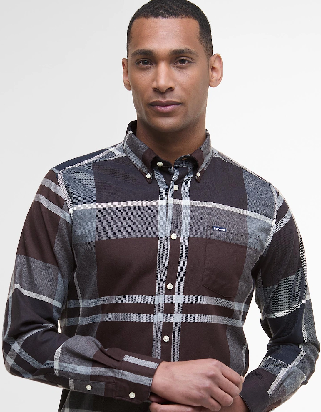 Dunoon  TF Shirt TN38  Midnight Oak Tartan