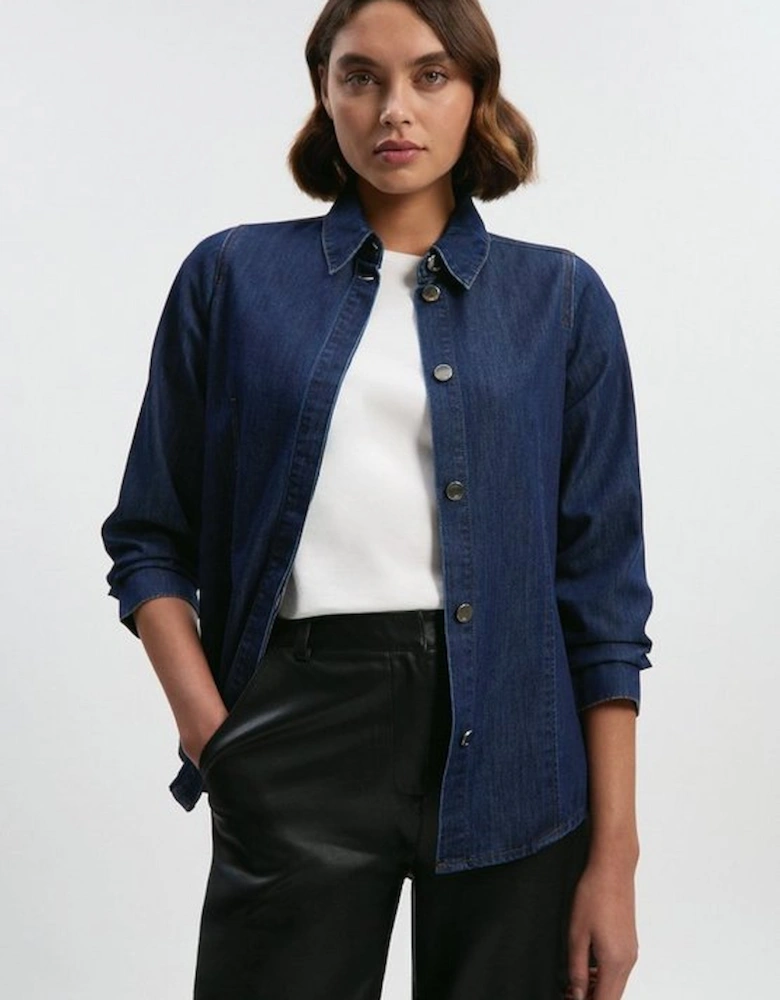 Denim Tailored Shirt