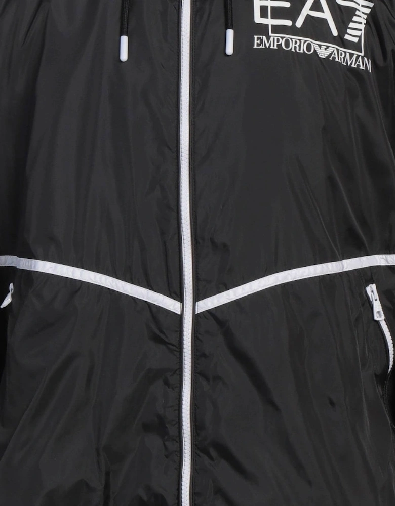 Black Hooded Jacket