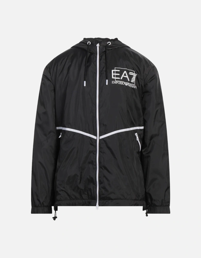 Black Hooded Jacket