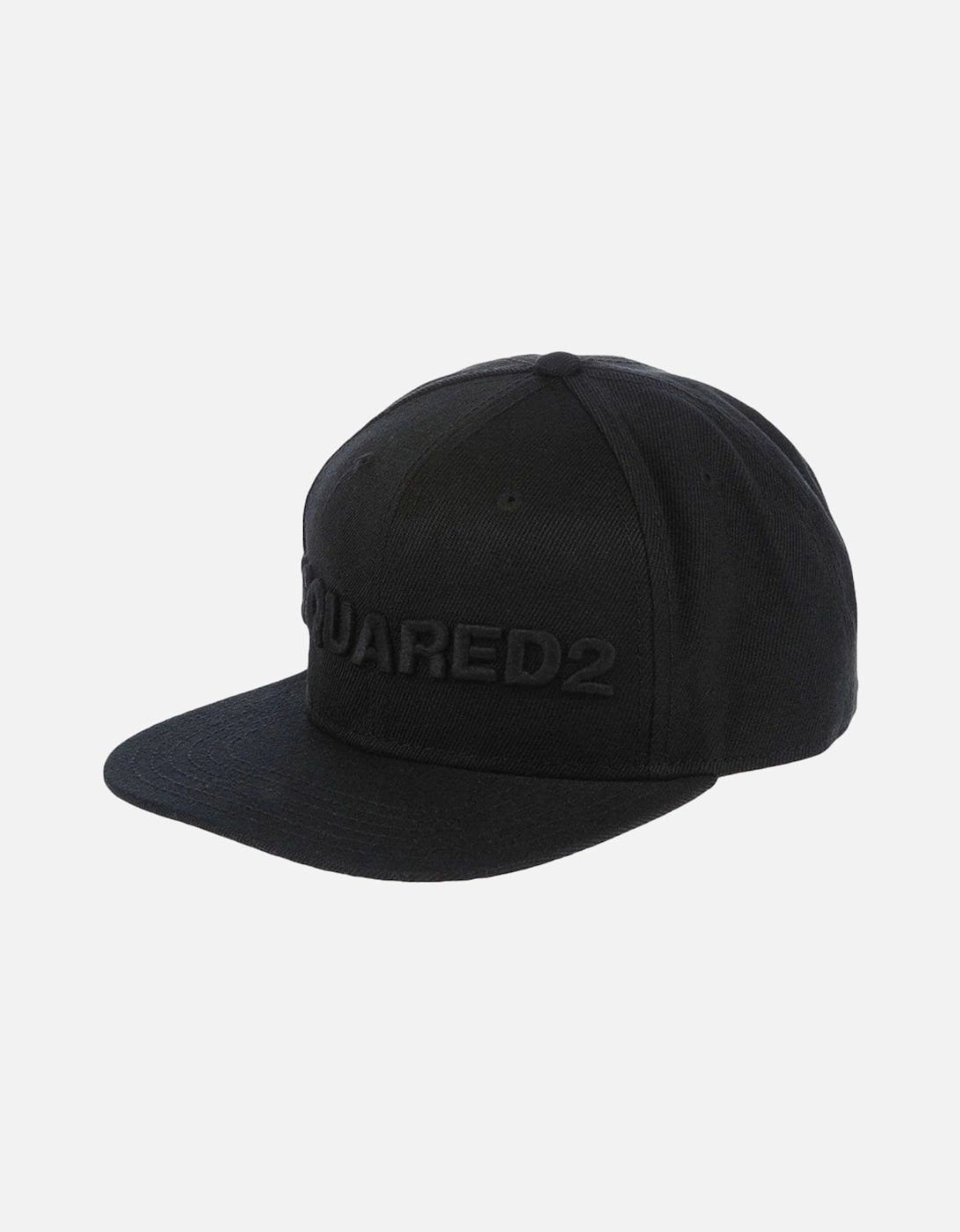 Monotone Embossed Logo Black Cap, 4 of 3