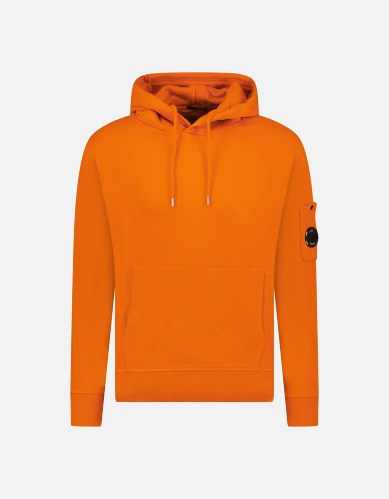 C.P. Company Lens Plain Orange Hoodie