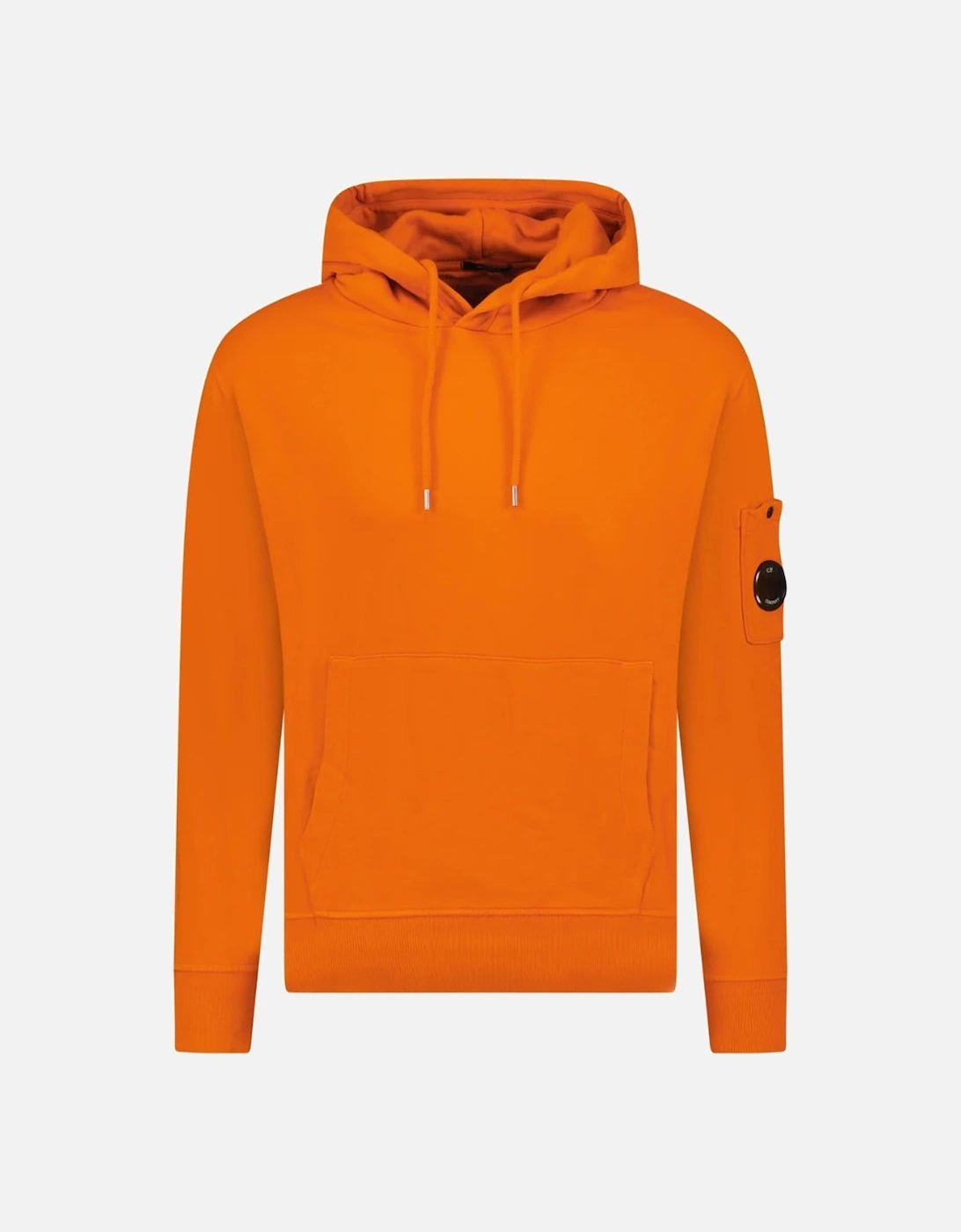 C.P. Company Lens Plain Orange Hoodie, 5 of 4