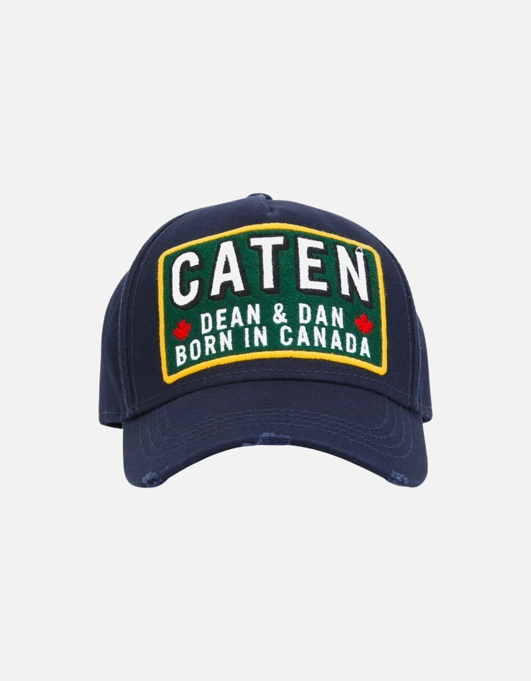 Born In Canada Design Navy Blue Cap