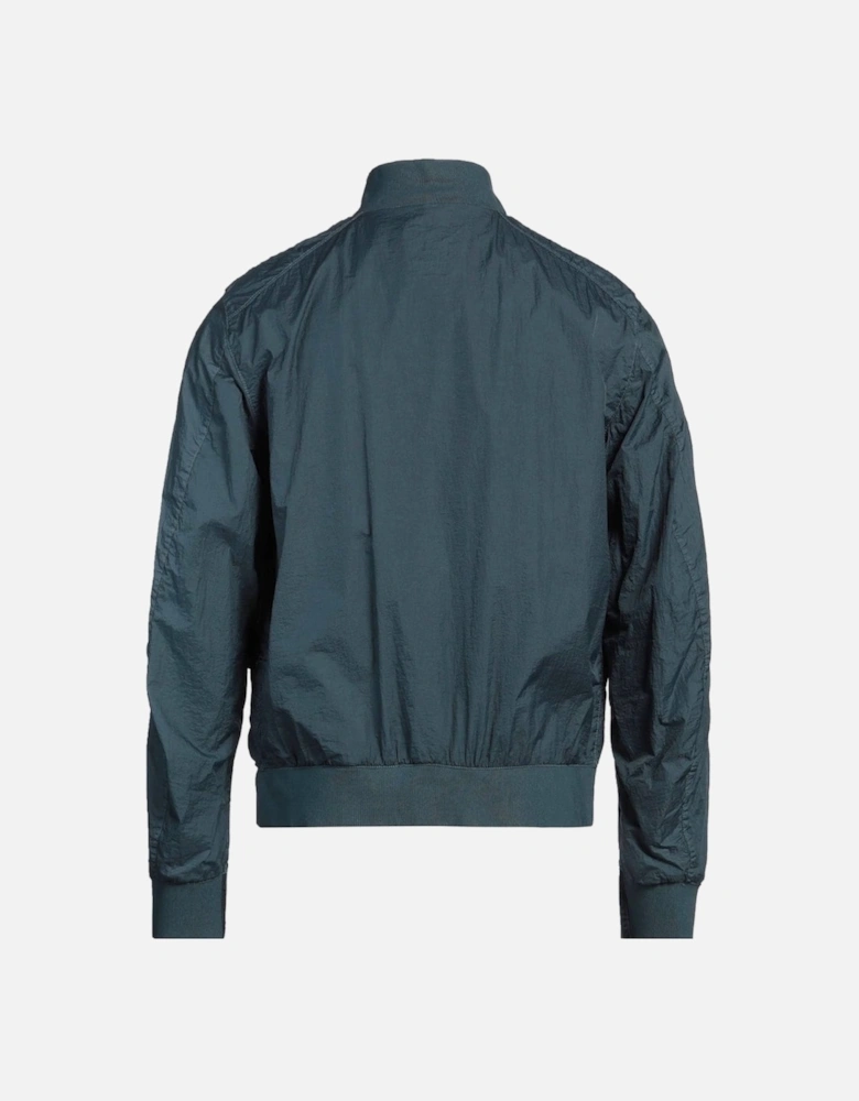 Novak Dark Avio Blue Bomber Jacket