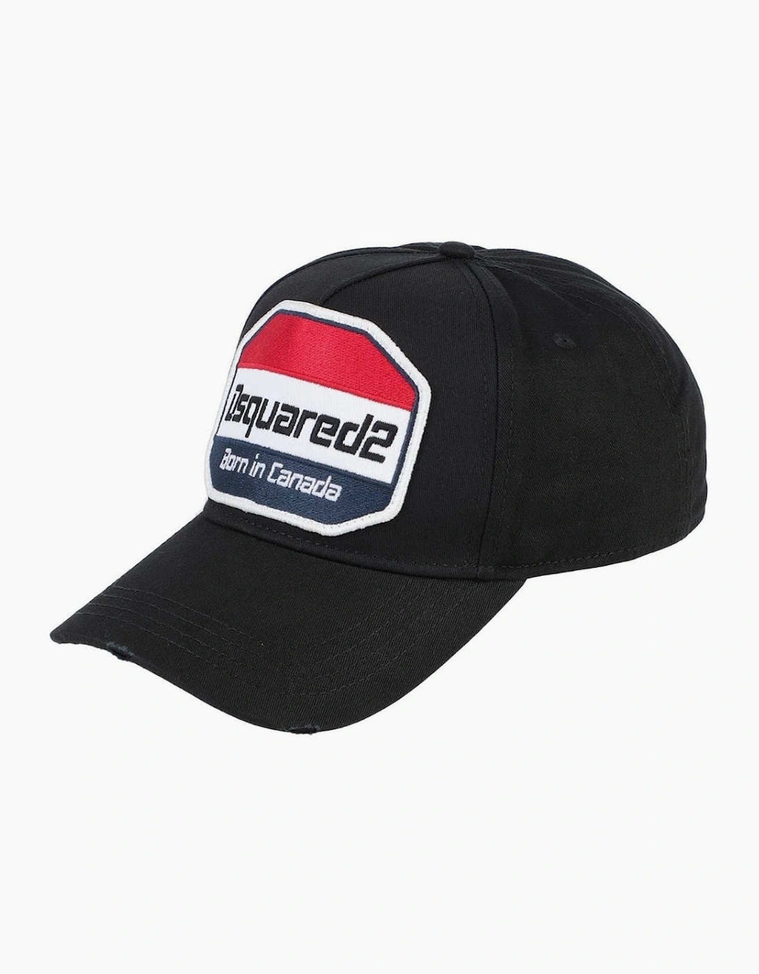 Dsquared2 Unisex Black Born In Canada Logo Cap - Size: One Size