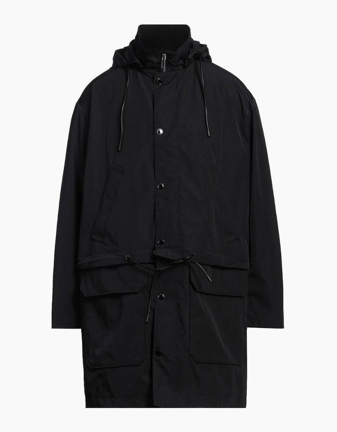Emporio Armani Men's Black Dark Navy Blue Jacket  38/Regular M