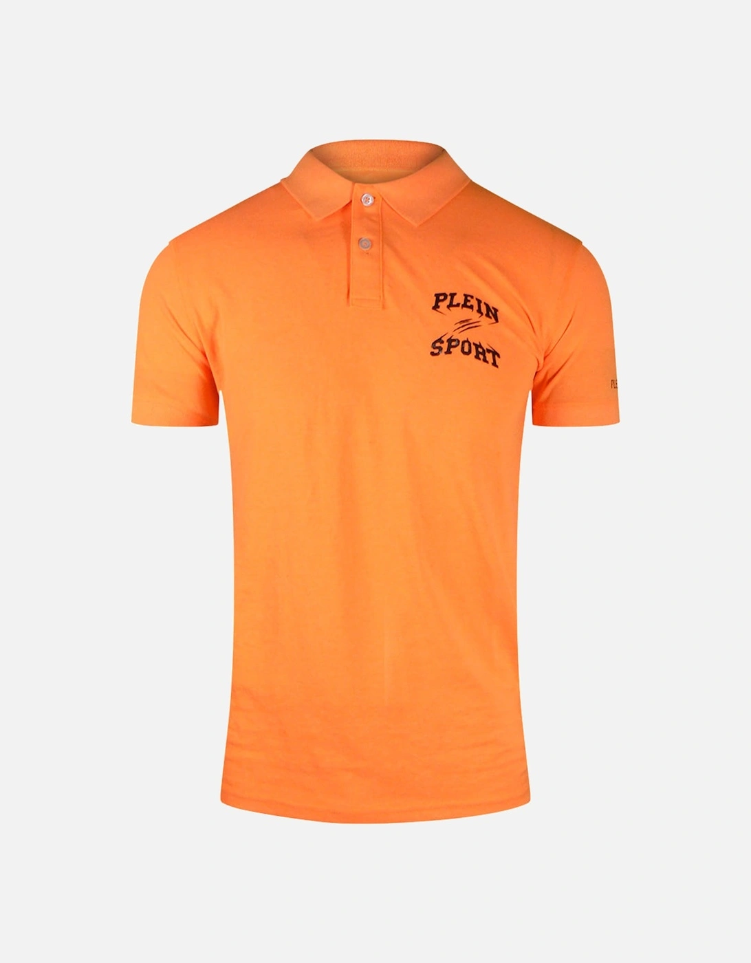 Plein Sport Bold Logo Orange Polo Shirt, 4 of 3