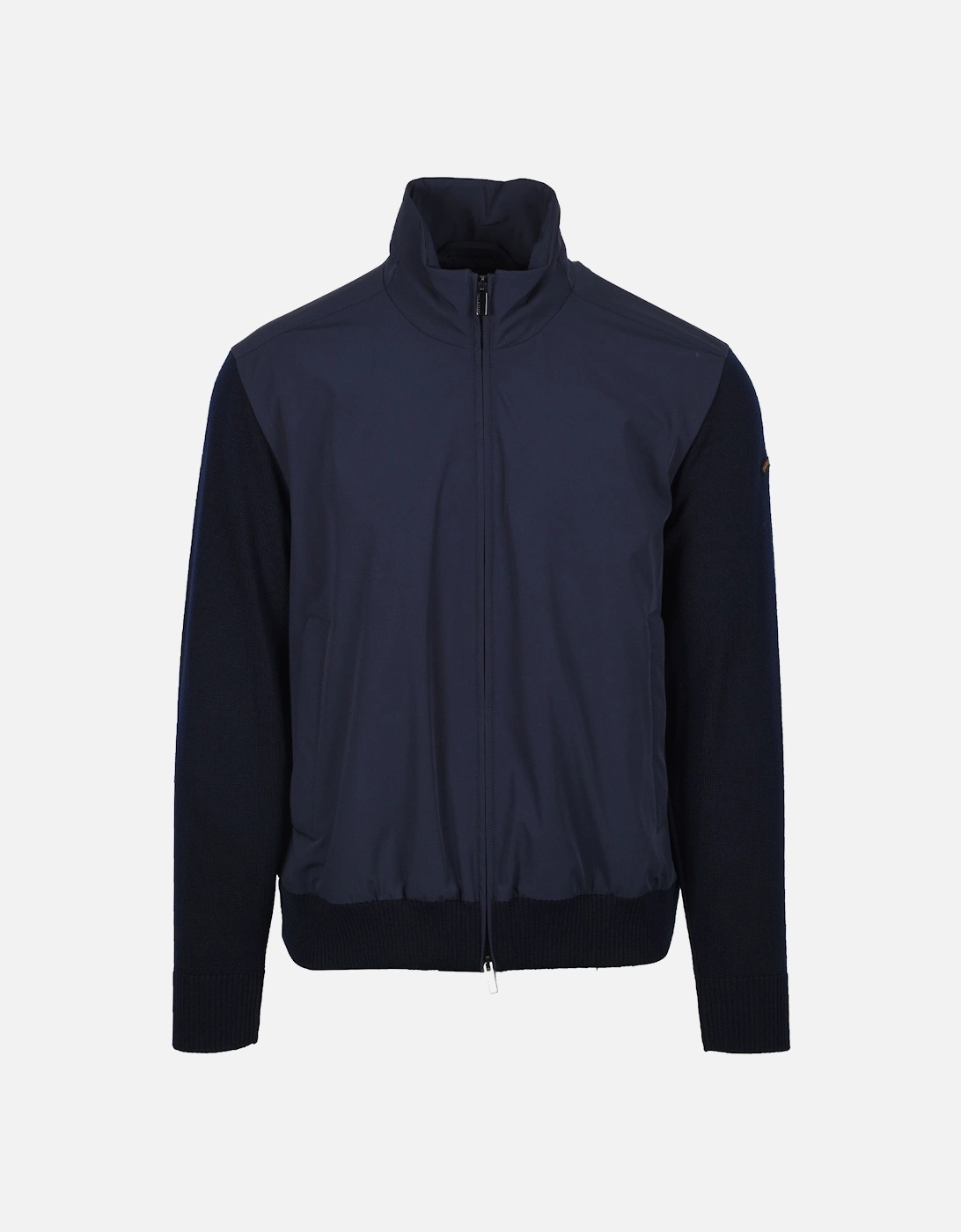 Men's Paul & Shark Mix Media Jacket Navy - Size: 42