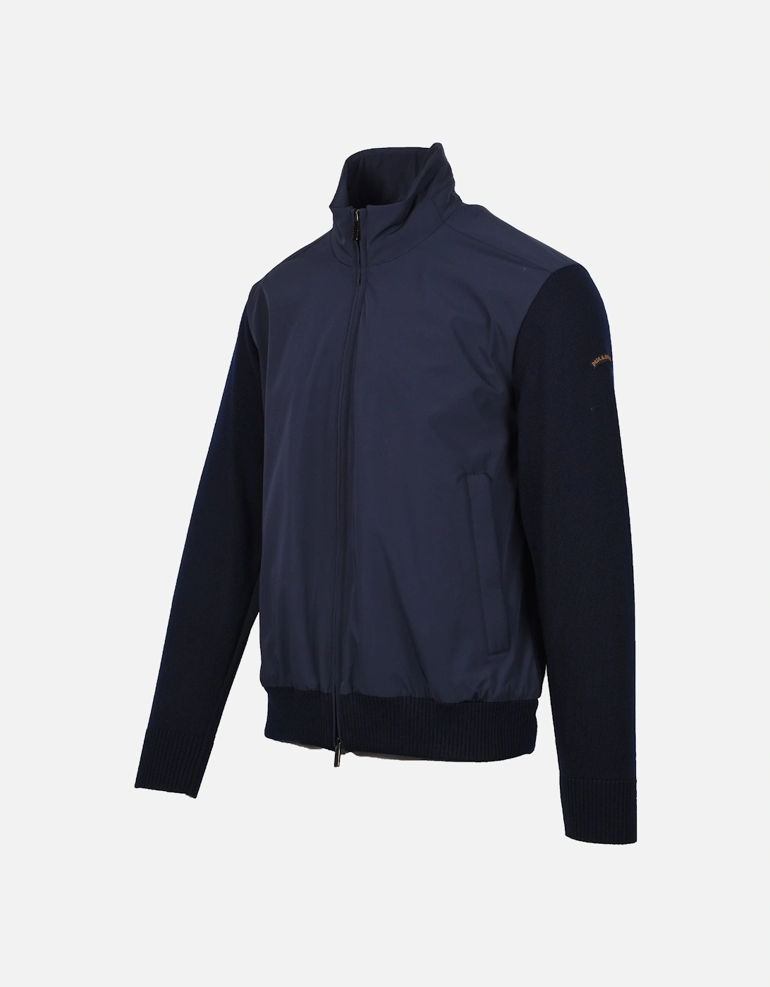 Mix Media Jacket Navy