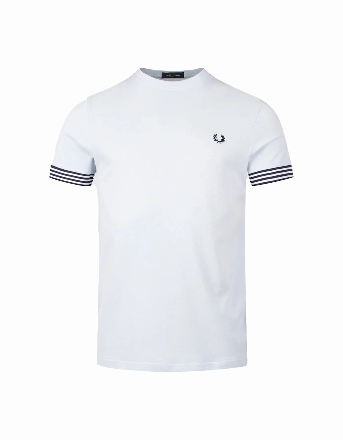 Striped Cuff T-Shirt Light Ice, 4 of 3