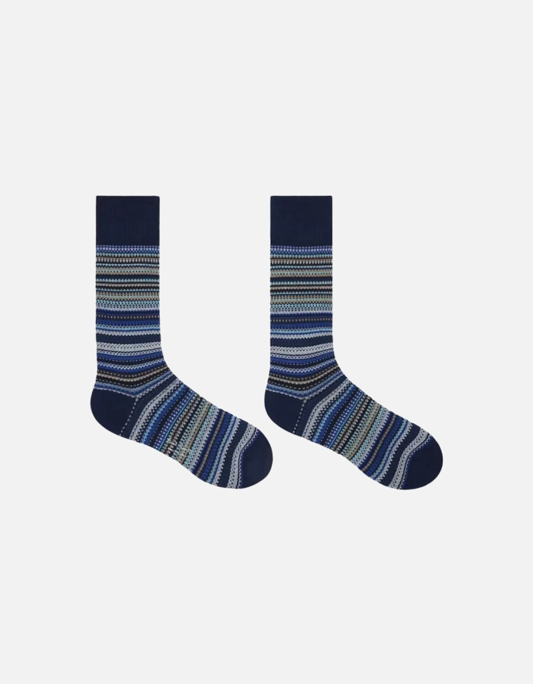 PS Socks Pique Signature - Navy