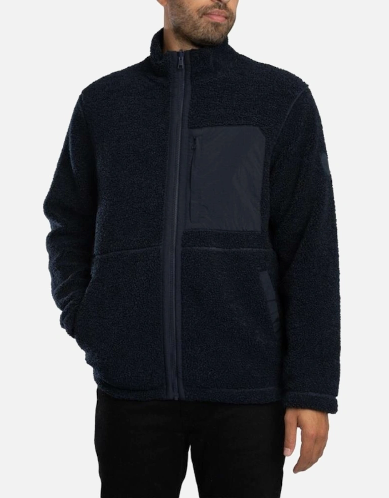 Reversible Fleece - Evening Blue